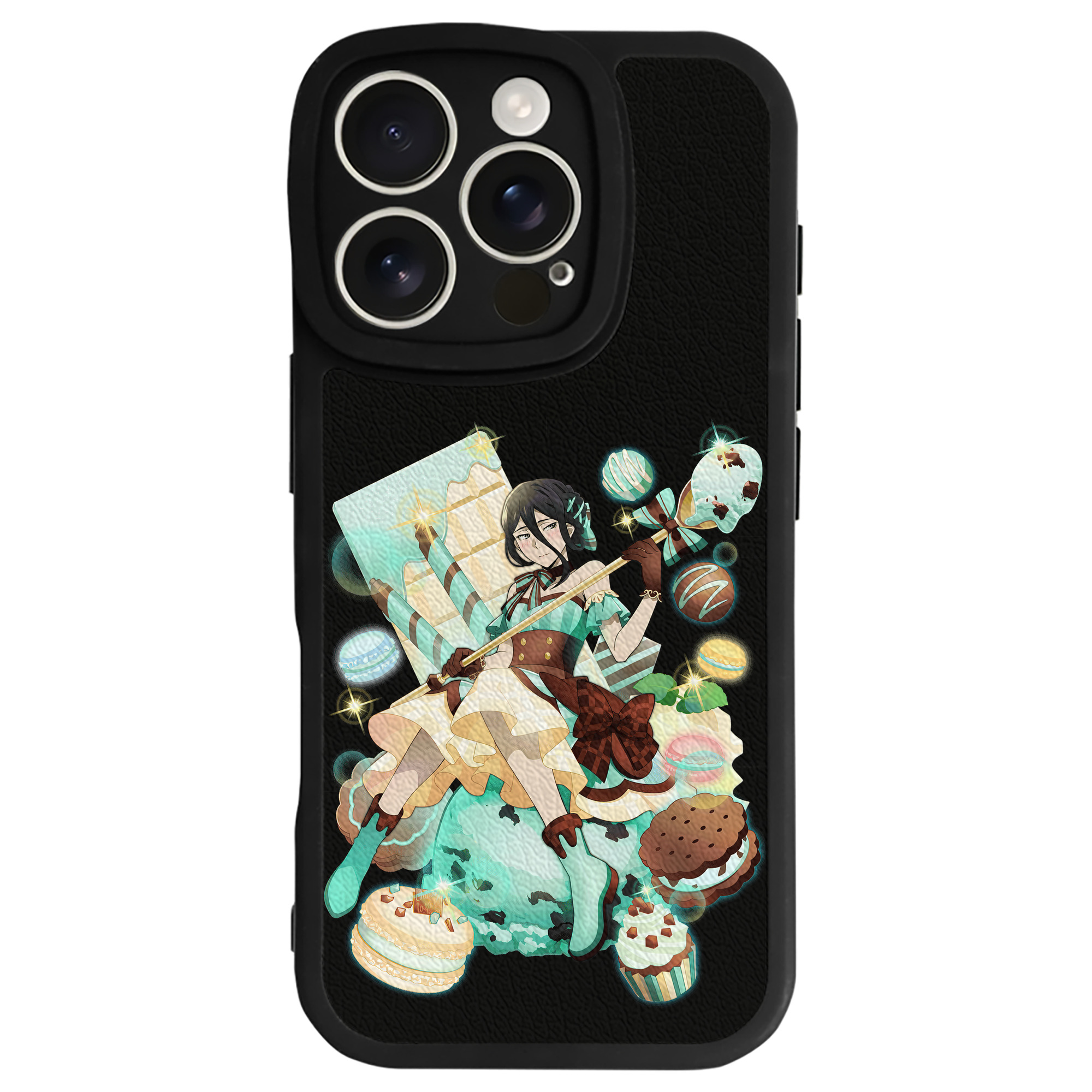 （画像用） 文豪ストレイドッグス Bungo Stray Dogs 【iPhone 16シリーズ対応】シリコンスマホケース（レザー調） 材質：シリコン